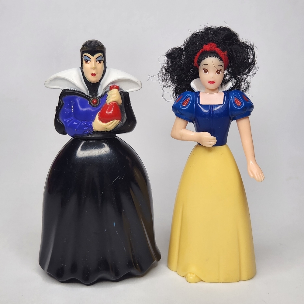 Vintage Snow White and The Evil Queen Figures Disney McDonalds